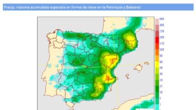 Gloria llega a España: nevadas copiosas, vientos de 100 km/h y olas de 8 metros en el Mediterráneo