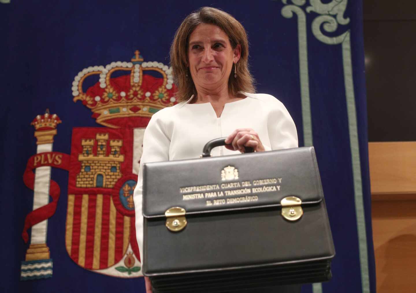 La vicepresidenta cuarta del Gobierno y ministra para la Transición Ecológica, Teresa Ribera.