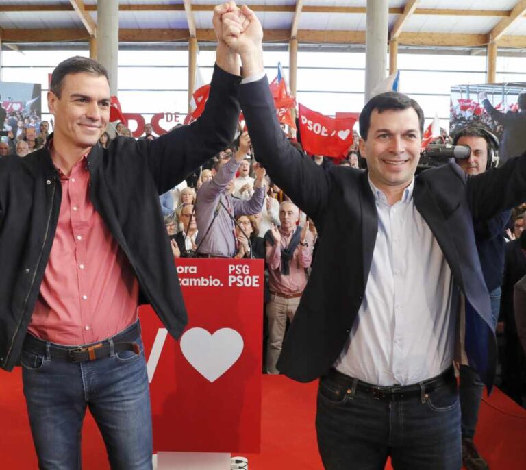 Sánchez e Iglesias alcanzan un "pacto de no agresión" en Galicia frente a Feijóo