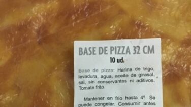 Sanidad retira del mercado las bases y pizzas de la empresa 'pizzaragon'