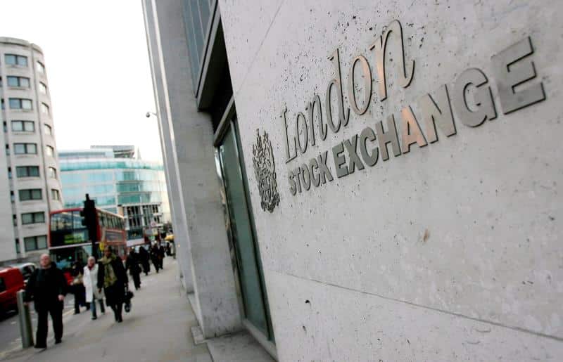 La Bolsa de Londres cae 3,39 %, su peor semana desde crisis financiera de 2008