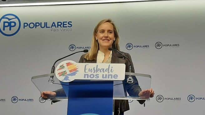 La secretaria general del PP en el País Vasco, Amaya Fernández.