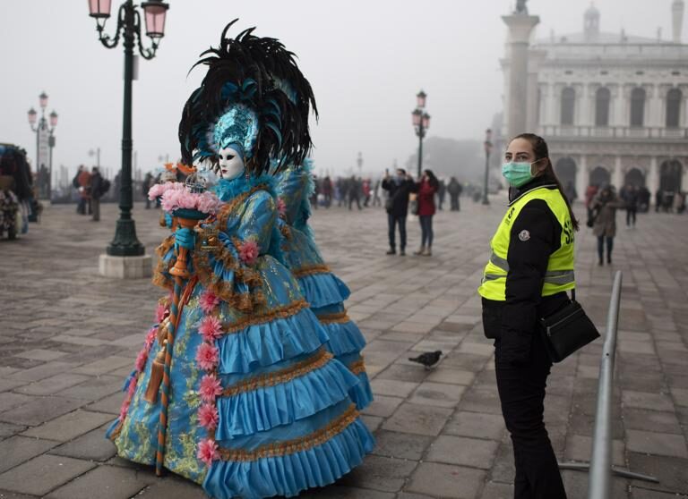 Galería: Venecia cancela su Carnaval por la crisis del coronavirus