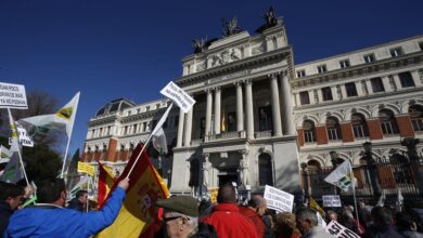 La protesta de los agricultores en Madrid: "Ahora del campo no se vive, se sobrevive"
