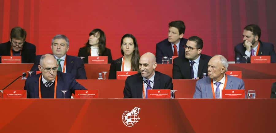 Imagen de la última Asamblea General Extraordinaria de la RFEF