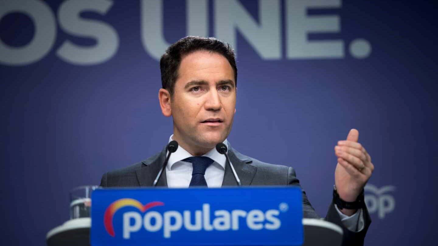 El secretario general del PP, Teodoro García Egea.
