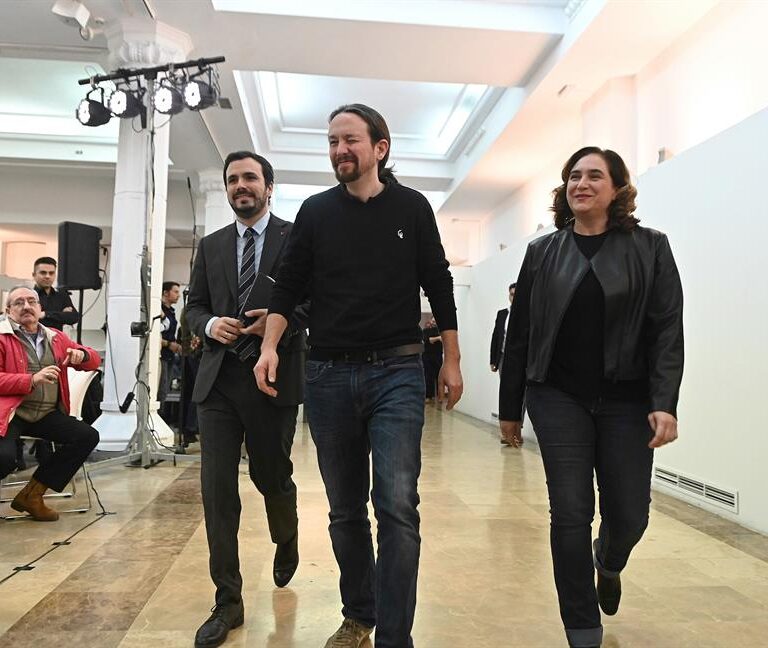 PSOE y Podemos presumen de unidad ante los "fascistas" tras una semana de tensiones internas