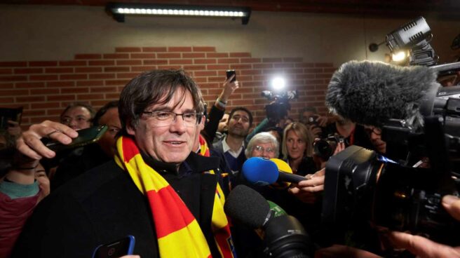 Puigdemont, en Perpiñán.
