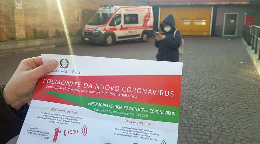 Italia confirma la séptima víctima mortal y 229 casos en siete regiones