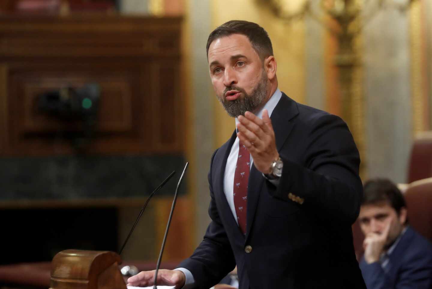 Abascal asiste a un discurso de Trump en Washington y apuesta por "fortalecer más" la relación de España y EEUU