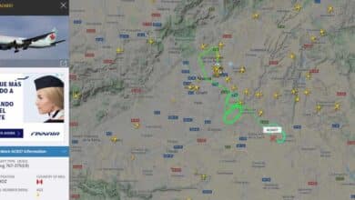 Un gabinete de crisis prepara el aterrizaje de alto riesgo en Barajas del Air Canada sin un motor ni una rueda