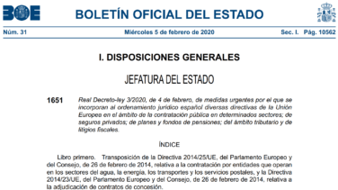 El Gobierno elimina una medida clave para evitar los contratos a dedo