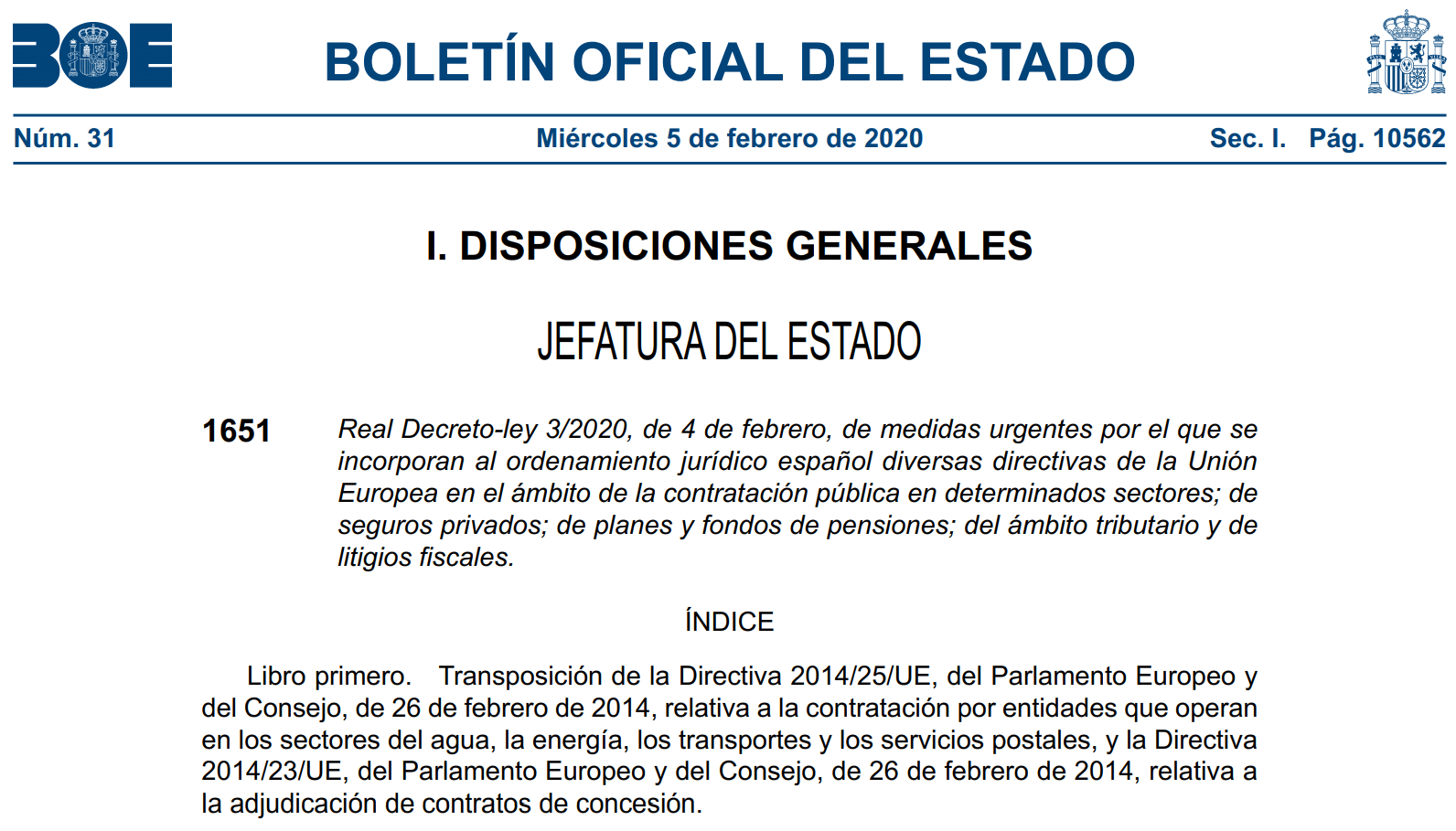 El Gobierno elimina una medida clave para evitar los contratos a dedo