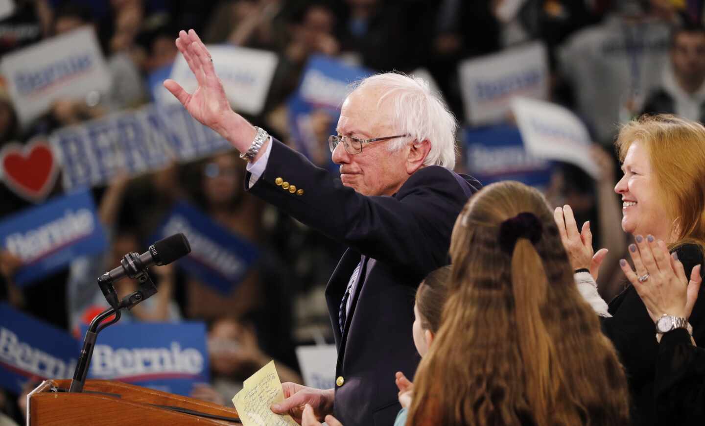 Bernie Sanders en New Hampshire