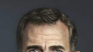 Retrato hiperrealista del rey Felipe VI