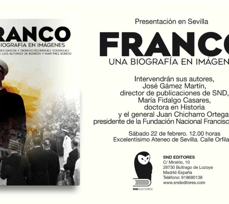 El Ateneo de Sevilla suspende la presentación de un libro sobre Franco para "no enfrentar a los españoles"
