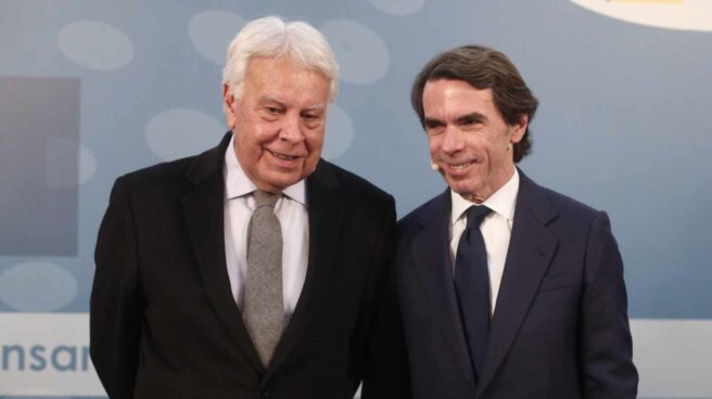 Felipe González y José María Aznar.