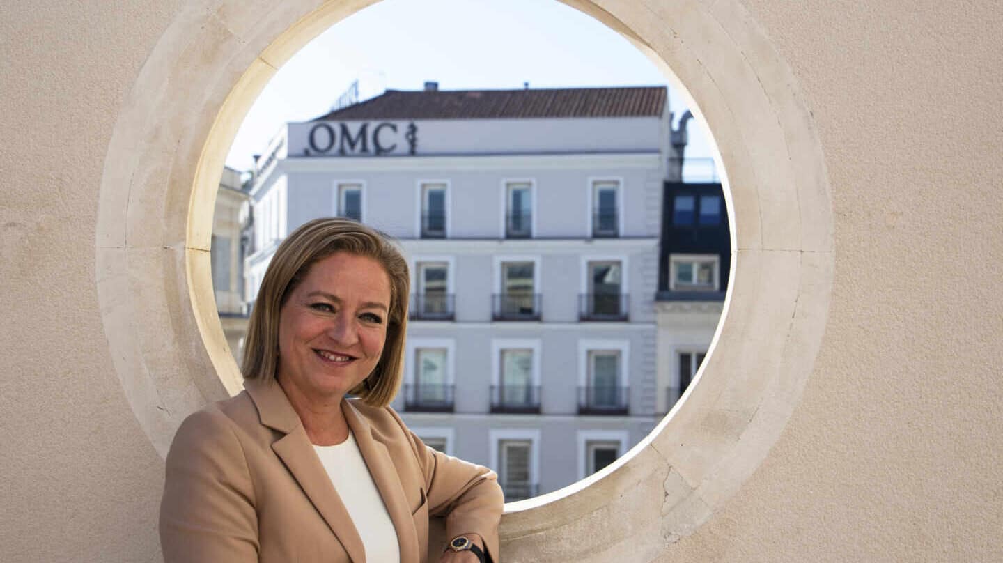 Ana Oramas, en uno de los pasillos del Congreso de los Diputados
