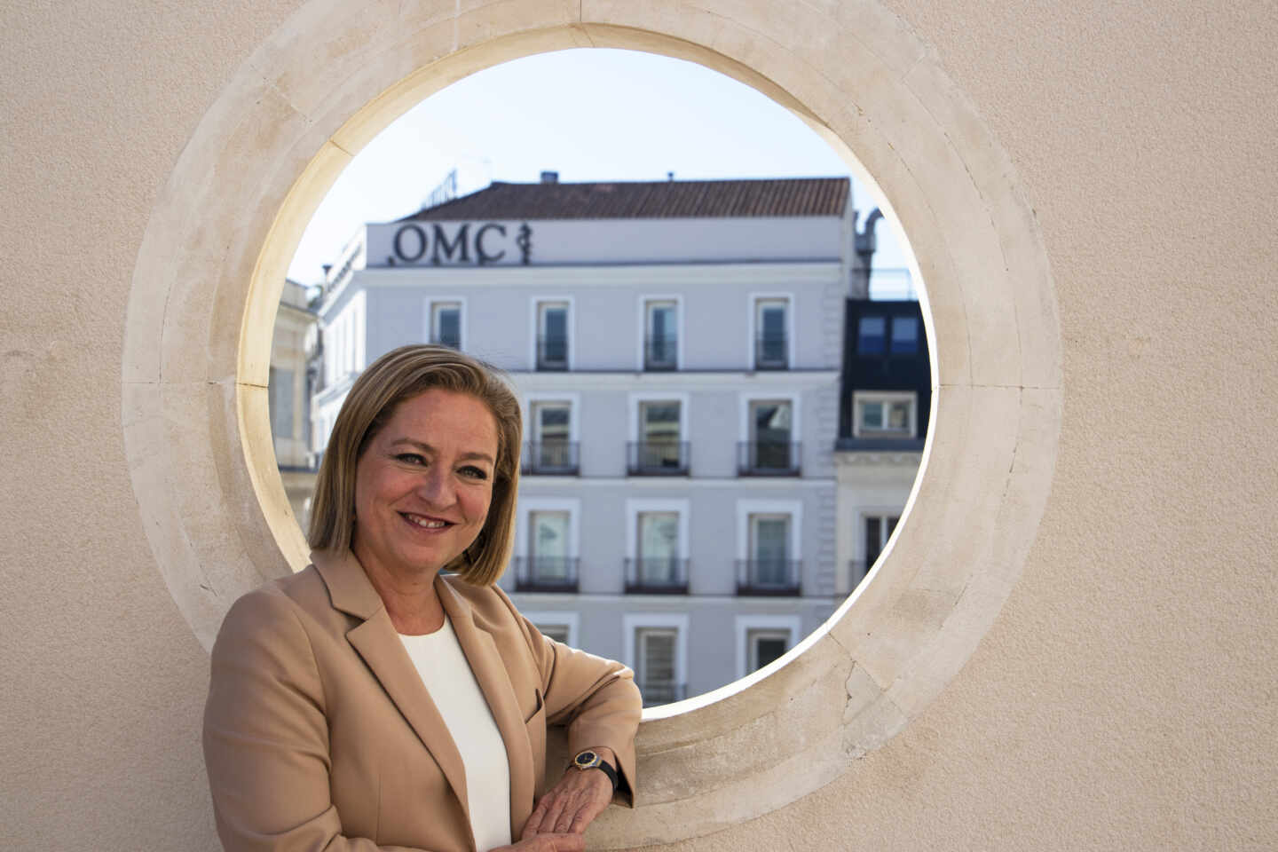 Ana Oramas, en uno de los pasillos del Congreso de los Diputados