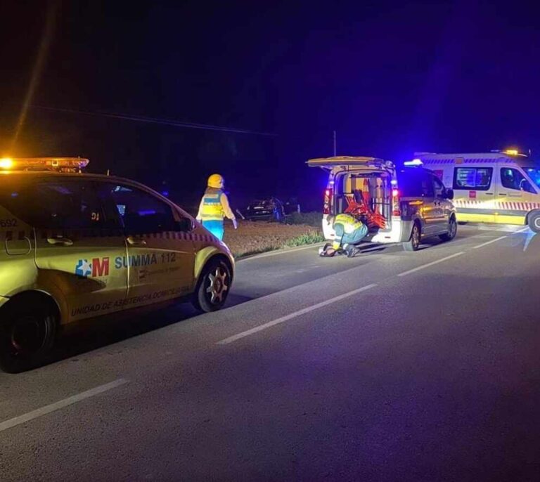 Muere la bebé herida grave el lunes en un accidente de tráfico en Villaconejos (Madrid)