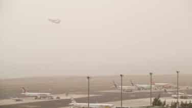 Cerrado de nuevo el tráfico aéreo en todas las Islas Canarias por la densa calima