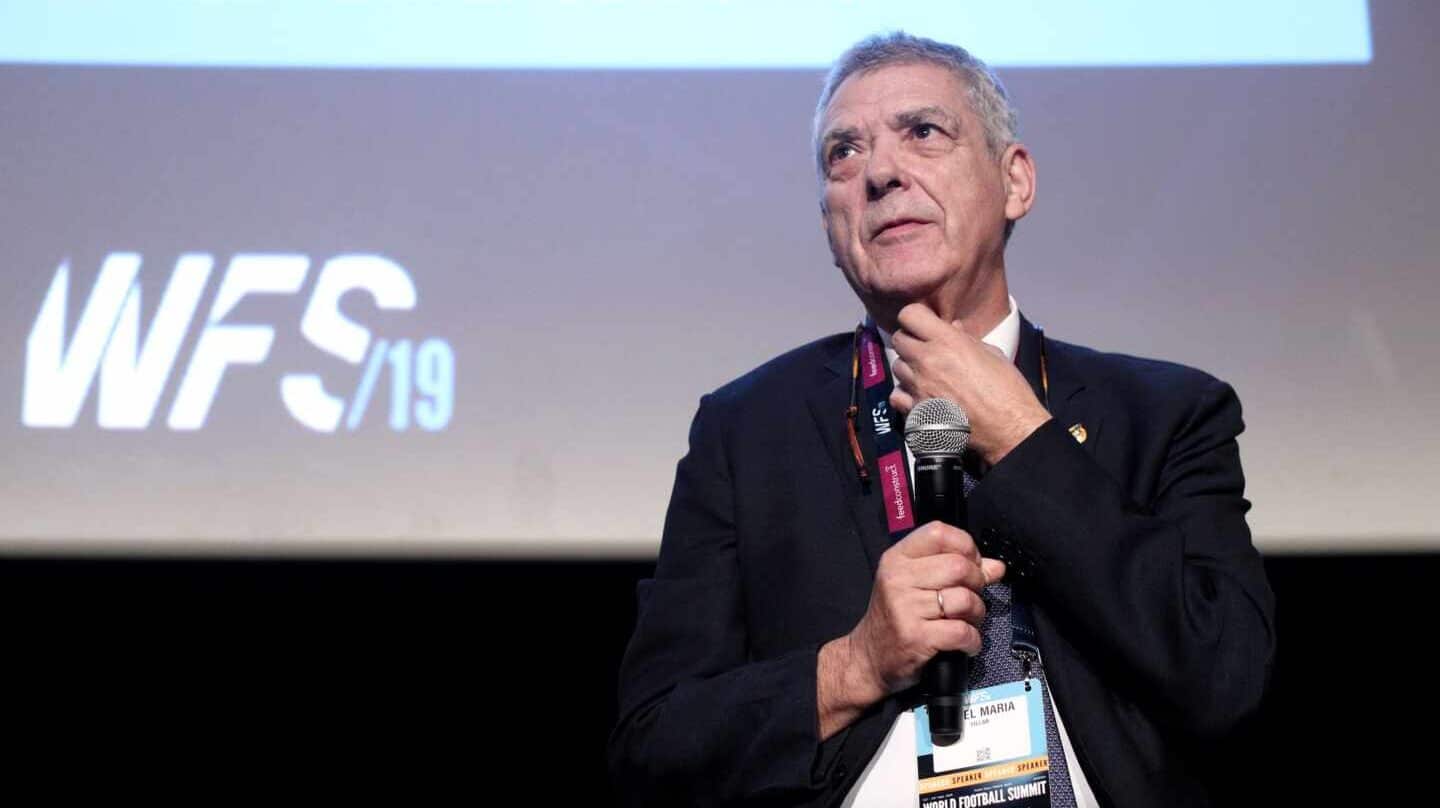 Ángel María Villar, ex presidente de la RFEF y principal investigado del 'caso Soule'.