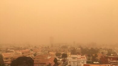 Una masa de aire africano cargada de polvo afectará a Madrid hasta el miércoles