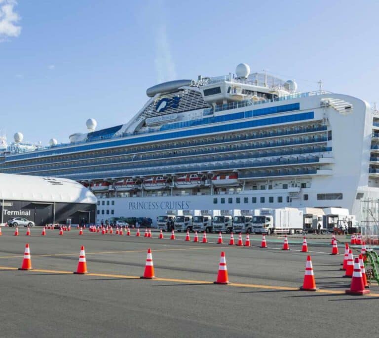 Mueren dos pasajeros del crucero en cuarentena en Japón a causa del coronavirus