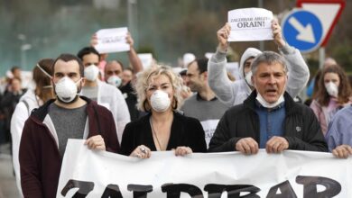 Urkullu responde a los familiares de los sepultados en Zaldibar que "no se escatiman medios"