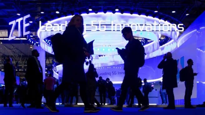 Estand de LG en la edición del WMC de 2019.