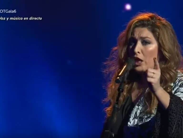 Estrella Morente incendia OT con una letra improvisada en defensa de la tauromaquia