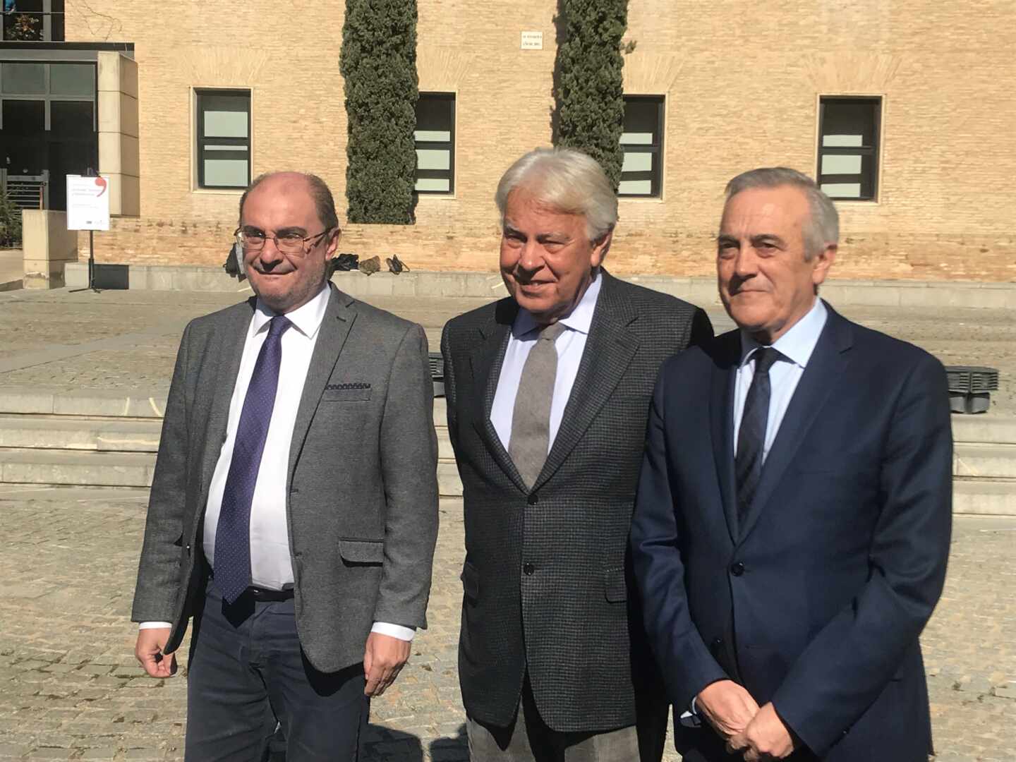 Felipe González evita respaldar la continuidad de Ábalos y critica que Delcy pasara por España