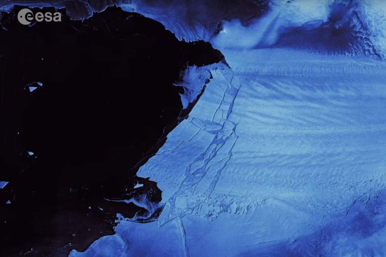 Un iceberg del tamaño de Malta se desprende de la Antártida