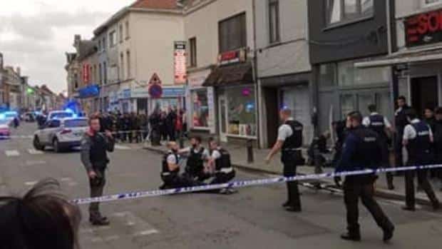 La Policía belga dispara a un hombre que había atacado a dos personas con un cuchillo