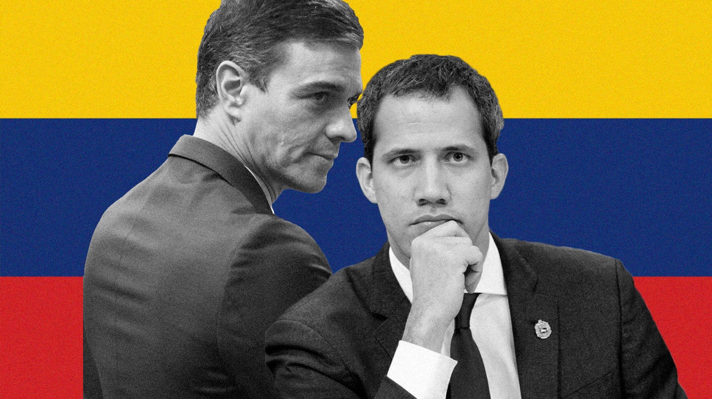 Sánchez y Guaidó