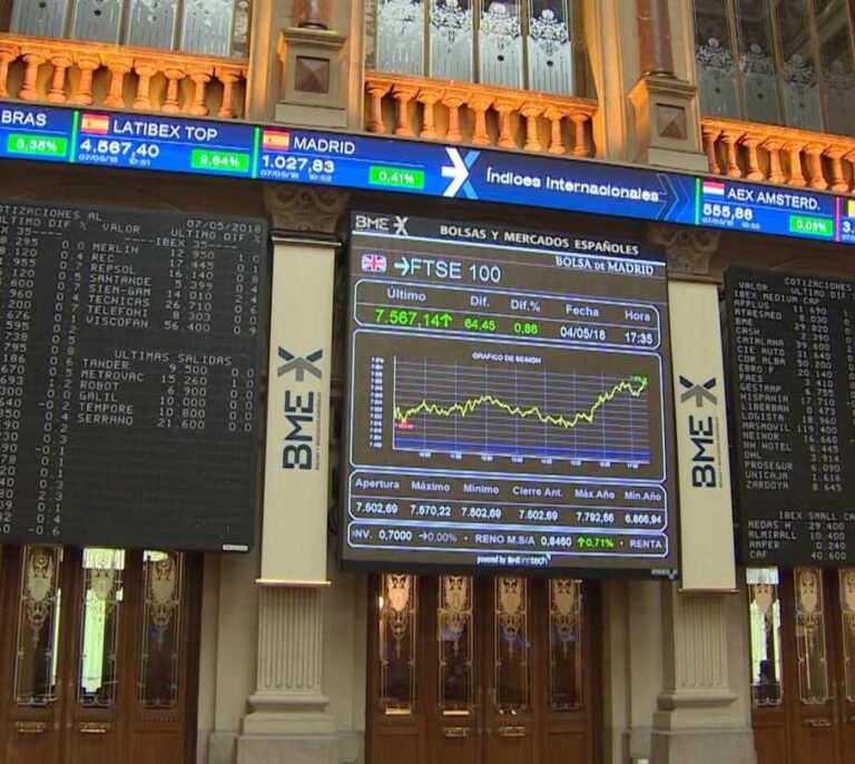 La Reserva Federal no frena la caída de las bolsas y el Ibex se desploma un 10%