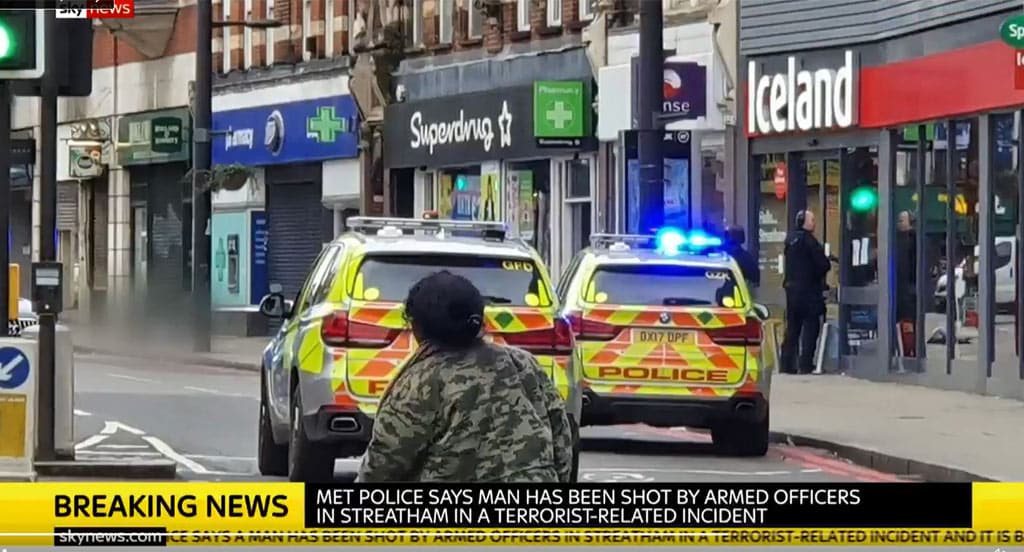 Abatido un hombre tras apuñalar a varias personas en Londres