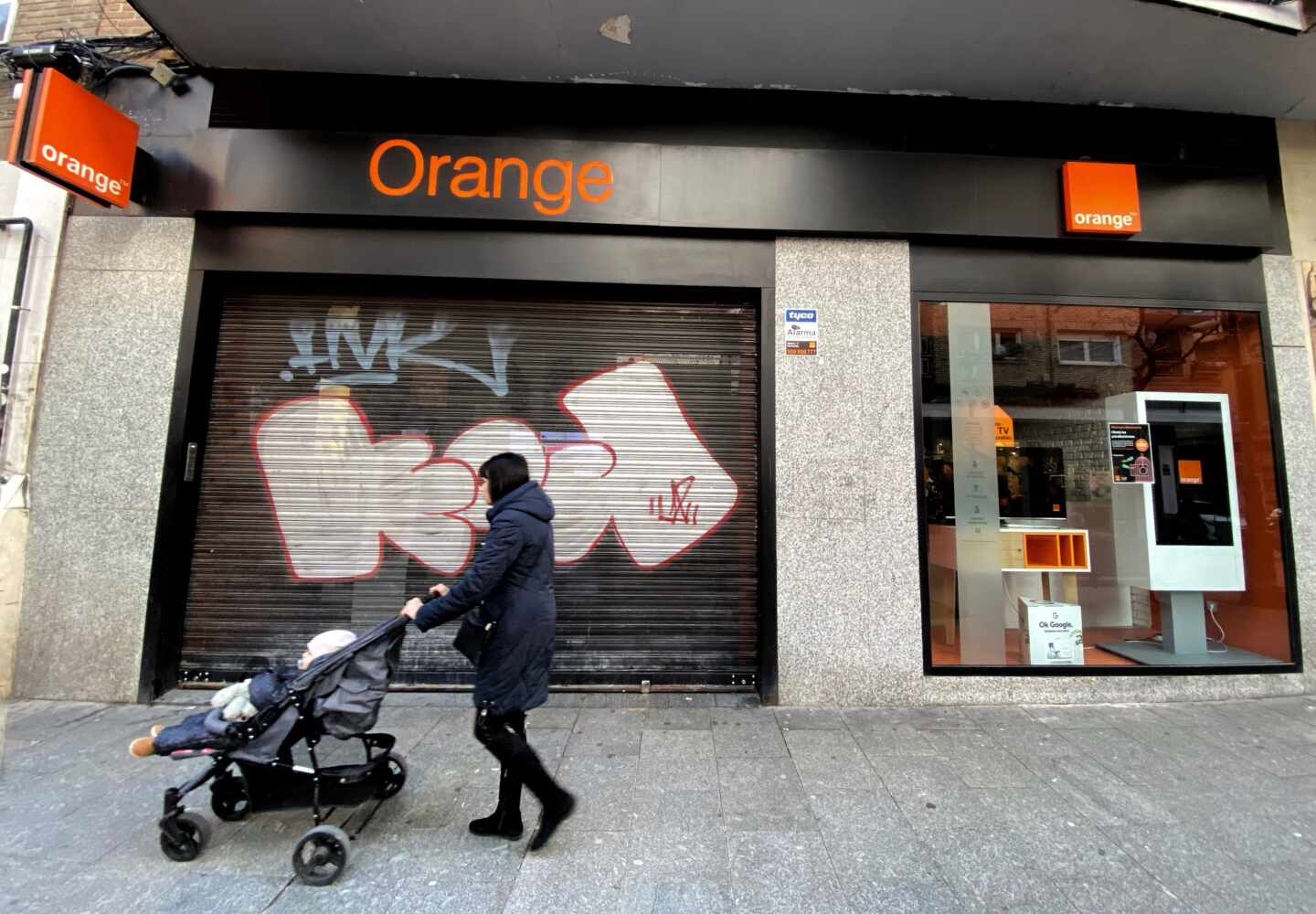 Una tienda del grupo Orange.