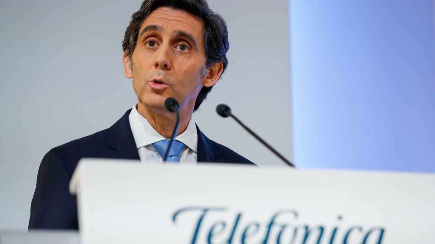 El presidente de Telefónica, José María Álvarez-Pallete.