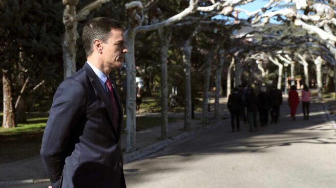 Pedro Sánchez, en Moncloa.