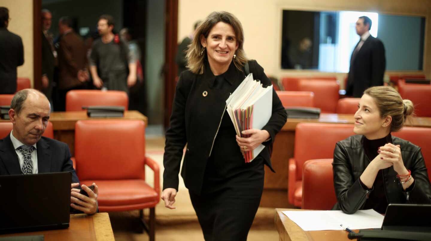 La vicepresidente y ministra para la Transición Ecológica, Teresa Ribera.