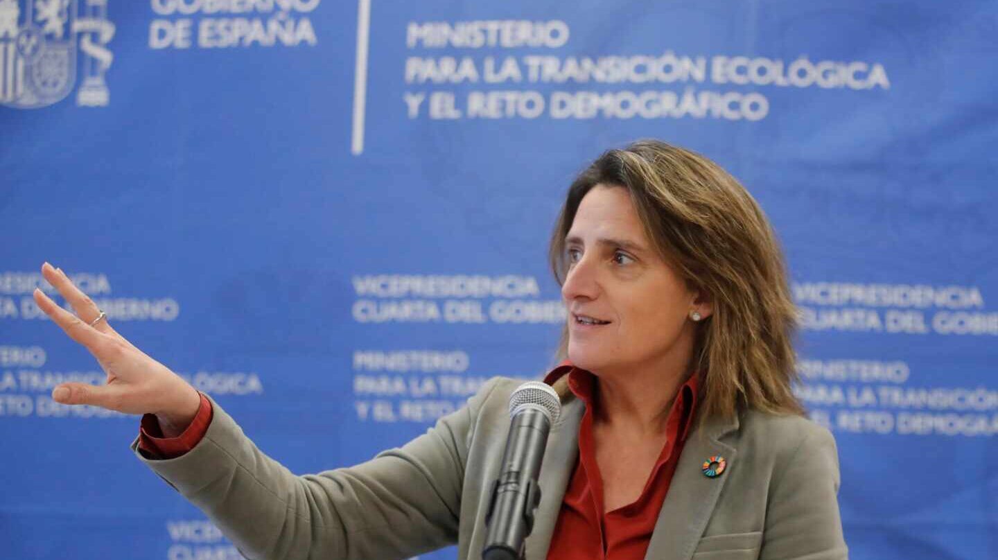 La vicepresidenta y ministra para la Transición Ecológica, Teresa Ribera.