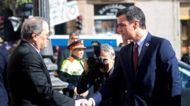Alivio en Moncloa tras cumplir la exigencia de ERC de la reunión Sánchez-Torra
