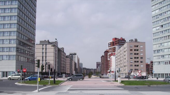 Avenida Juan Carlos I de Vitoria.