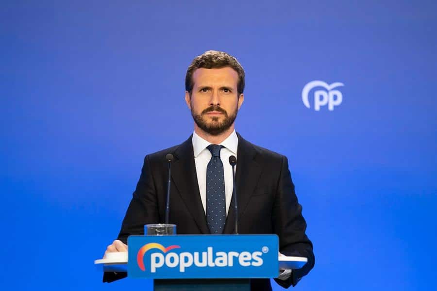 Casado apoya el estado de alarma y respalda a Sánchez: "Sin firmeza no podemos ganar la batalla"