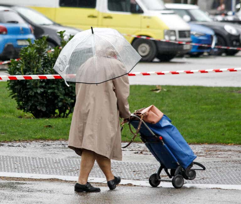 Hoy, cielos poco nubosos y lluvia en el litoral oeste de Galicia
