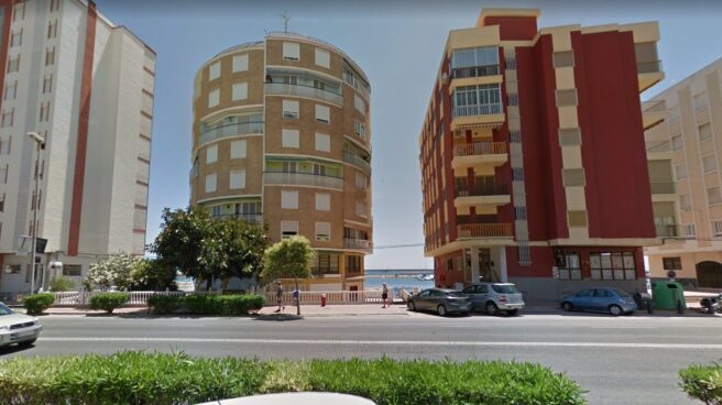 Una calle de Torrevieja, Alicante.