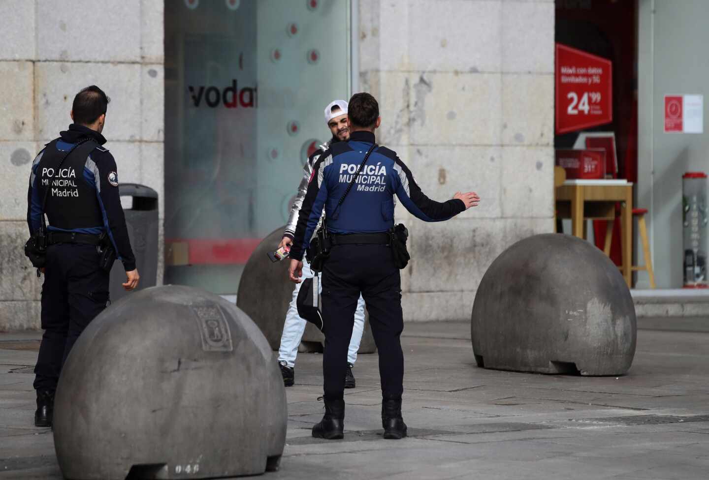 Controles aleatorios en Madrid para que se cumplan las nuevas restricciones