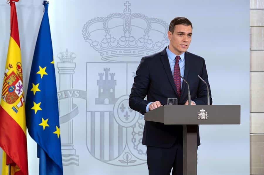 Señal en directo: siga la comparecencia de Pedro Sánchez