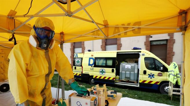 ambulancia medico coronavirus